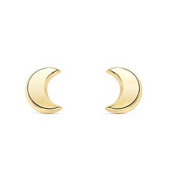 Kinder Baby Mond Ohrringe Gelbgold 18K