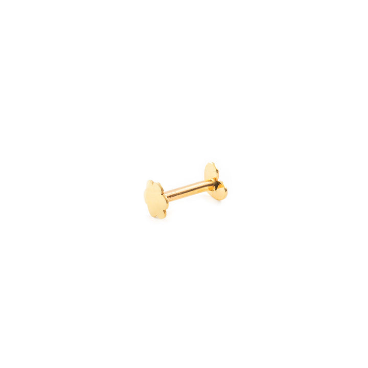 Piercing Oro cartilago corazon 4 mm (9kts)