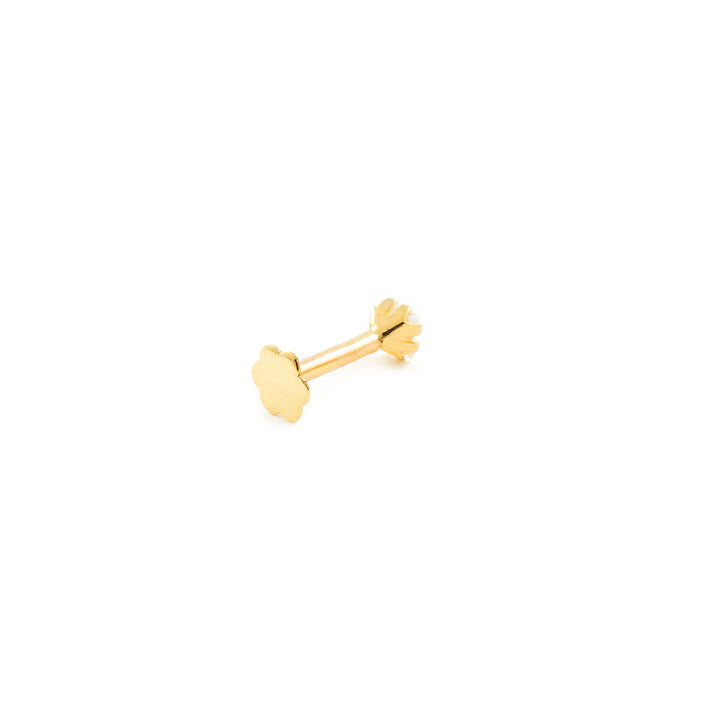 Piercing Oro cartilago carre 2,5 mm (9kts)