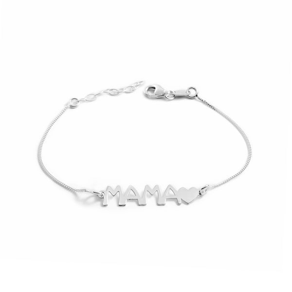 Mama Armband 925 Sterling Silber Glanz