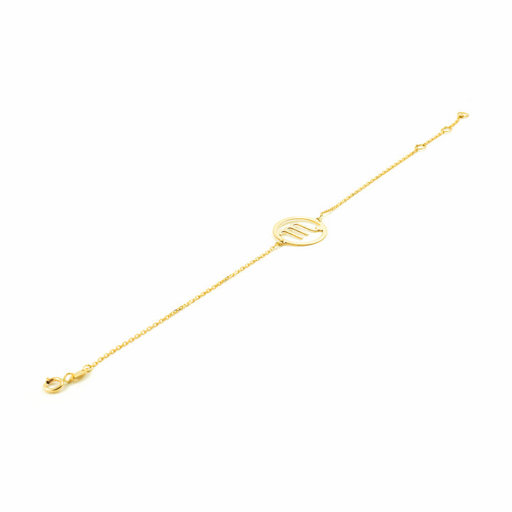 Pulsera oro horóscopo Escorpio