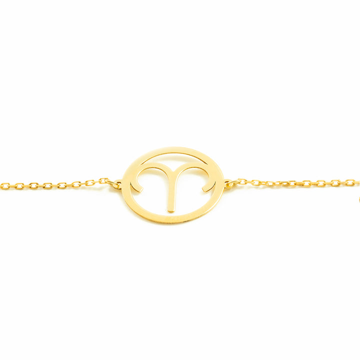 Pulsera oro horóscopo Aries