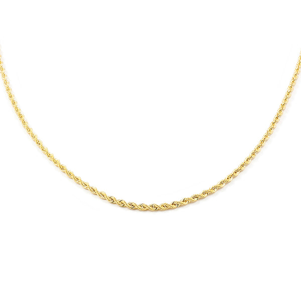 Salomonic Kette Damen Halskette Gelbgold 18K Dicke 2.2 mm