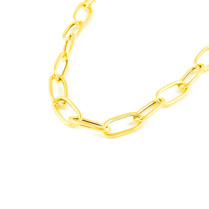 Pulsera Mujer Fantasia Oro 18k Oval