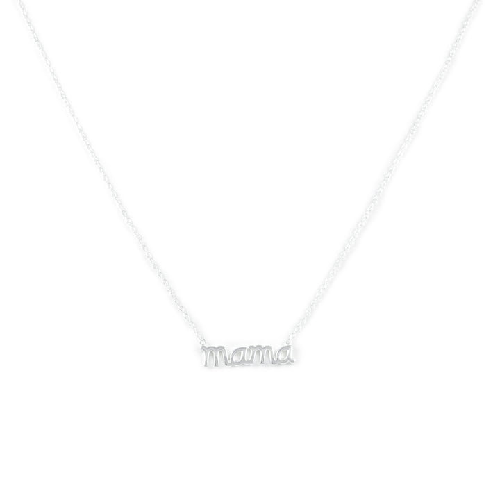 Collar Plata Mama