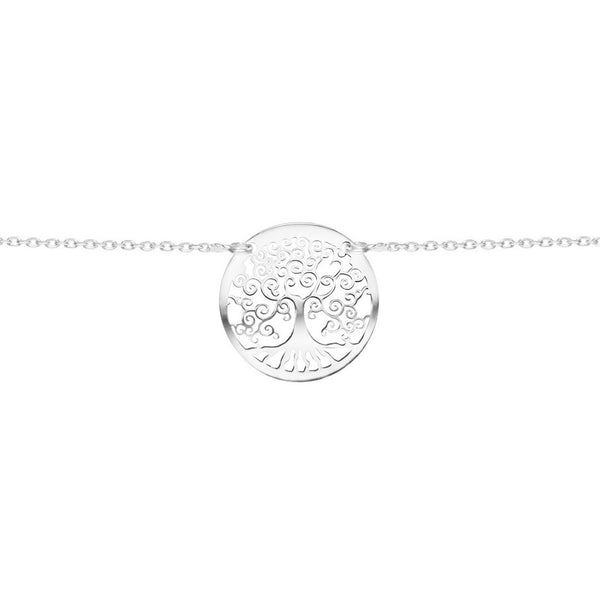 Baum des Lebens Halskette 925 Sterling Silber