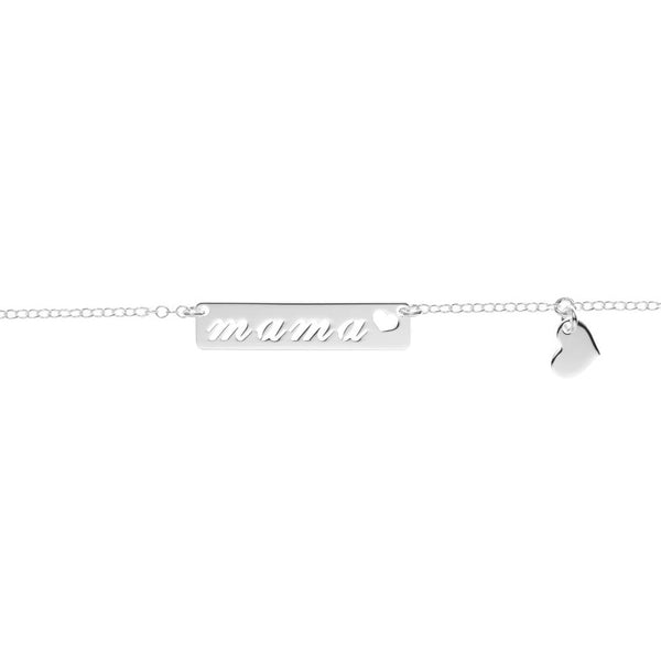 Mama Halskette 925 Sterling Silber